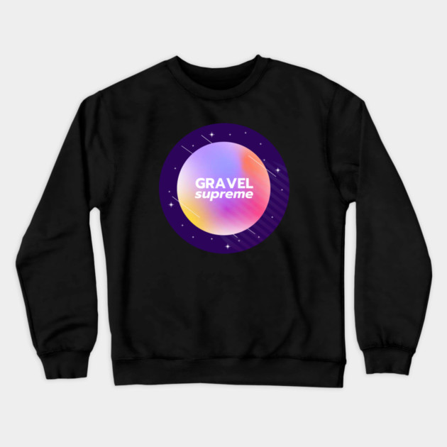 Gravel Supreme Crewneck Sweatshirt by RIDECAMP