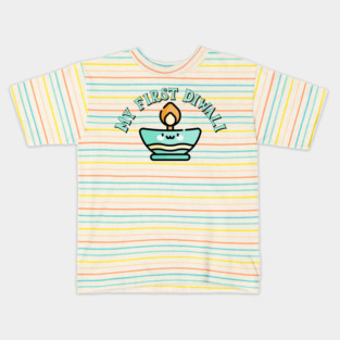 My First Diwali Diya Kids T-Shirt