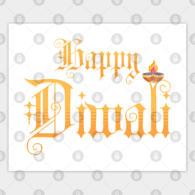 Elegant Happy Diwali Diya Sticker by HolidayBug