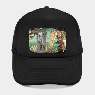 Virtual Meeting of David and Aphrodite  #Virtual #Meeting #David #Aphrodite Hat