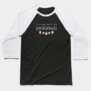 Pickleball-women Baseball T-Shirt