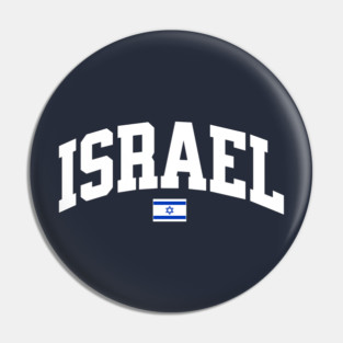 Israel Flag Pin