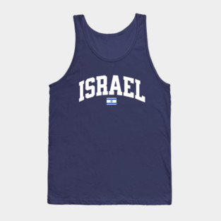 Israel Flag Tank Top