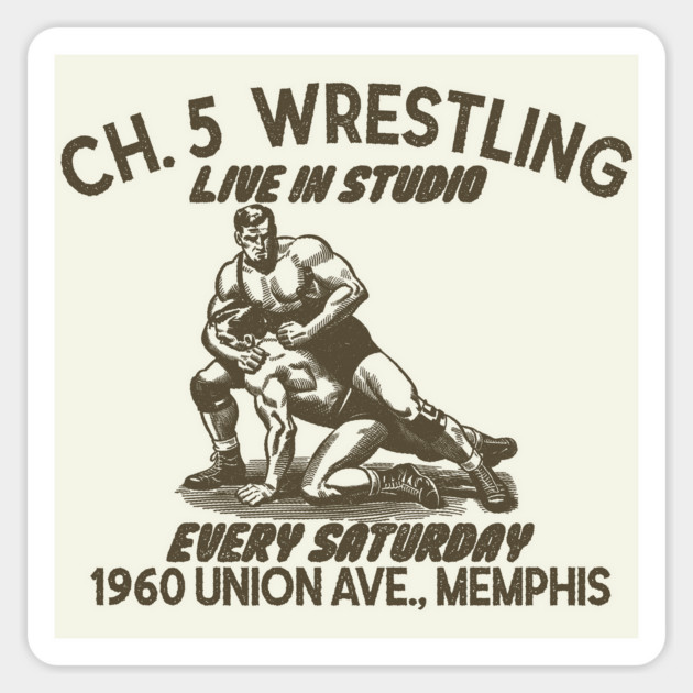 Ch. 5 Wrestling Magnet by rt-shirts
