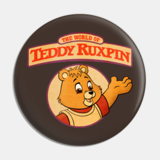 Teddy Ruxpin 80s toys Pin
