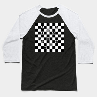 Chess Baseball T-Shirt