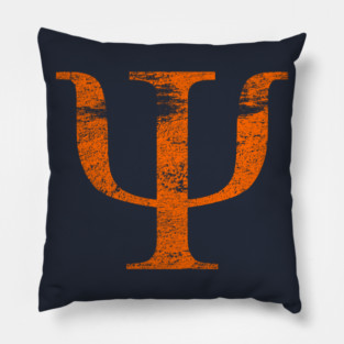 Psychology (distressed) Pillow