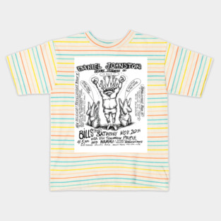 DANIEL JOHNSTON FREE SHOW Kids T-Shirt