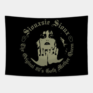 Siouxsie And The Banshees // Vintage Style Design Tapestry
