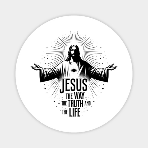 Jesus The Way The Truth and The Life Magnet by Frank Ring