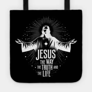 Jesus The Way The Truth and The Life Tote