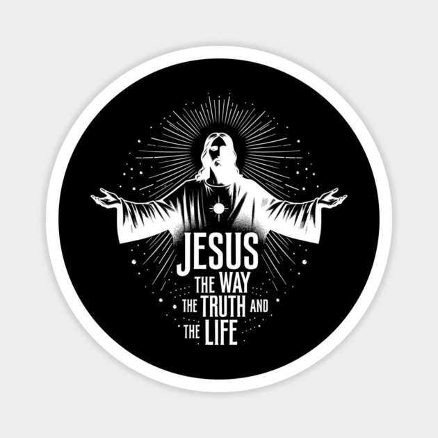Jesus The Way The Truth and The Life Magnet by Frank Ring