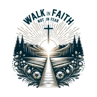 Walk in Faith Not in Fear T-Shirt
