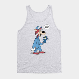 Classic Cartoon Wolf Tank Top