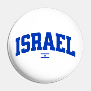 Israel Flag Pin