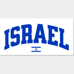 Israel Flag Posters and Art