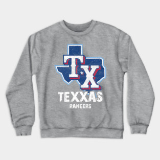 Texas - Rangers - TX Crewneck Sweatshirt