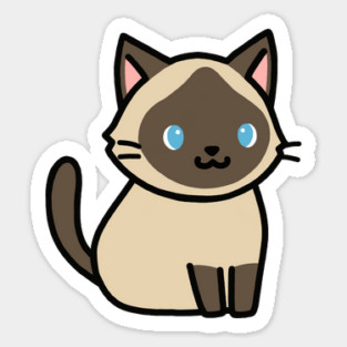 Siamese Cat Magnet