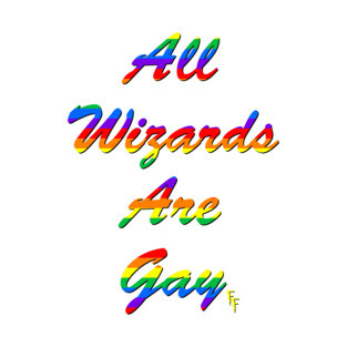 All Wizards Are Gay T-Shirt