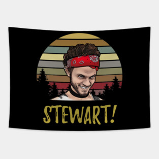 Letterkenny Stewart Funny Letterkenny Vintage Retro Tapestry
