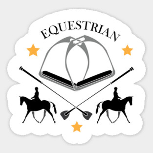 Equestrian Sticker
