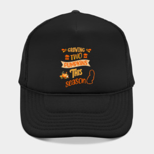 Growing Two Pumpkins This Season, Pregnancy Announcement Hat
