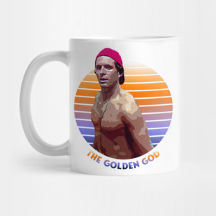 Golden God Retro Mug