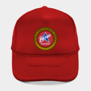 American White Snowmobile Hat