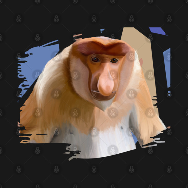 Stylish Proboscis Monkey by Suneldesigns