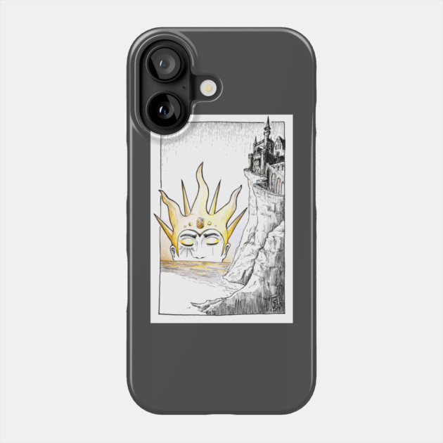 Mystical sunrise Phone Case by Cleyvonslay