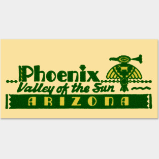1940s Phoenix Arizona, Valley of the Sun Posters and Art