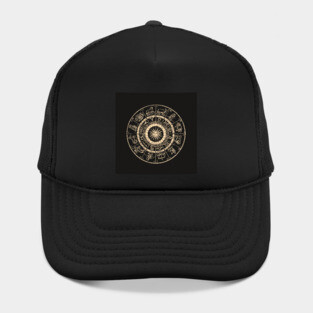 Hand Drawn Zodiac Chart Hat