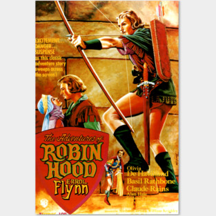 Classic Adventure Movie Poster - Robin Hood Posters and Art
