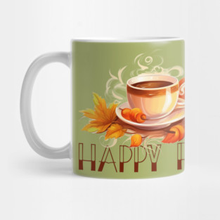 Happy Fall Coffee Pumpkin Mug