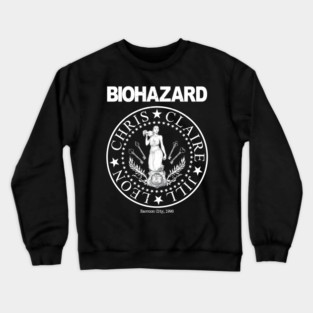 Biohazard Punk Crewneck Sweatshirt