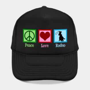 Peace Love Rodeo Hat