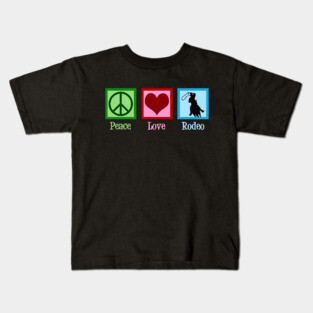 Peace Love Rodeo Kids T-Shirt