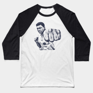 Muhammad Ali Boxing Baseball T-Shirt