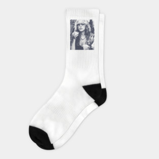 Stevie Nicks Mom Socks