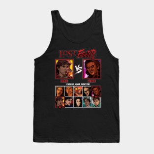 Lost Boys Fighter - Edgar Frog vs Marko Tank Top