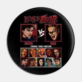 Lost Boys Fighter - Michael vs David Pin