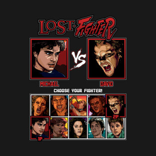 Lost Boys Fighter - Michael vs David T-Shirt