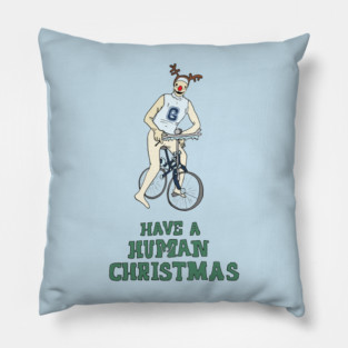 Greendale Human Being - Christmas Pillow