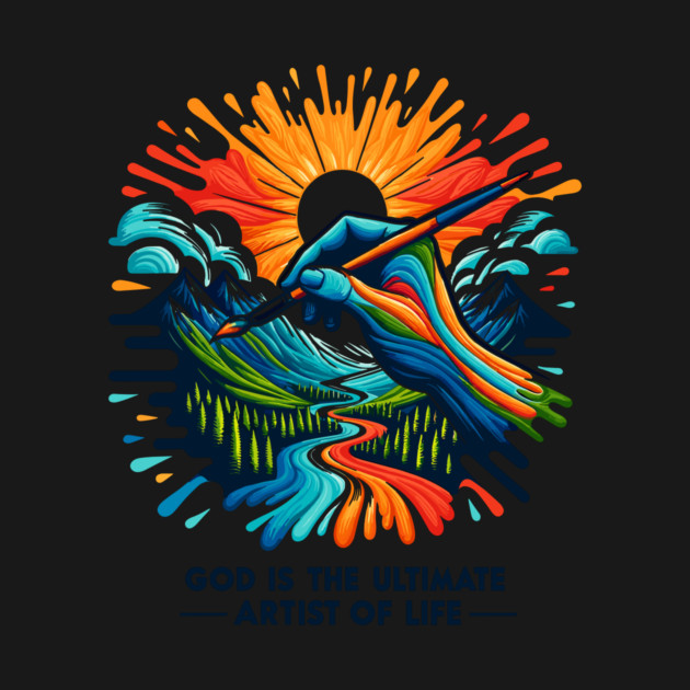 God is The Ultimate Artist of Life by Frank Ring