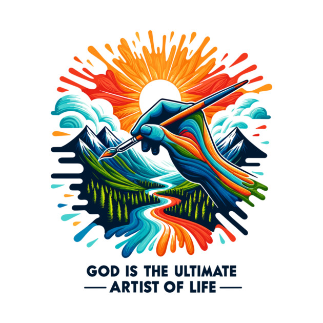 God is The Ultimate Artist of Life by Frank Ring