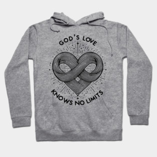 God's Love Knows No Limits Hoodie