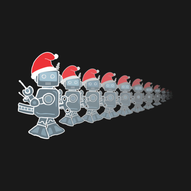 25-Hour Holiday Radio Show robots (no text) by jonsolomon