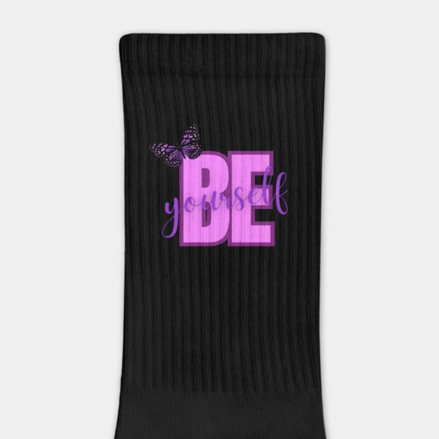 Be Yourself, Positivity, Inspirational, Uplifting Quote Design by BirdsnStuff