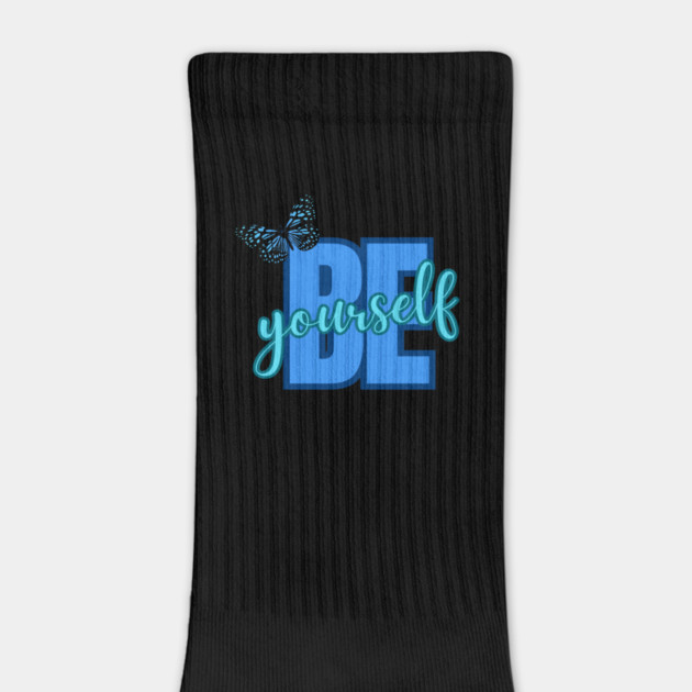 Be Yourself, Motivational, Inspirational, Positivity Quote Design by BirdsnStuff