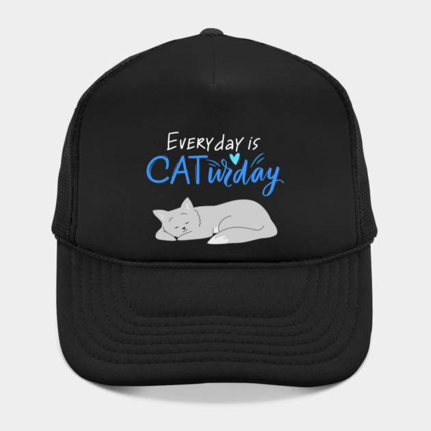 Everyday Is Caturday Quote For Cat Lovers by BirdsnStuff